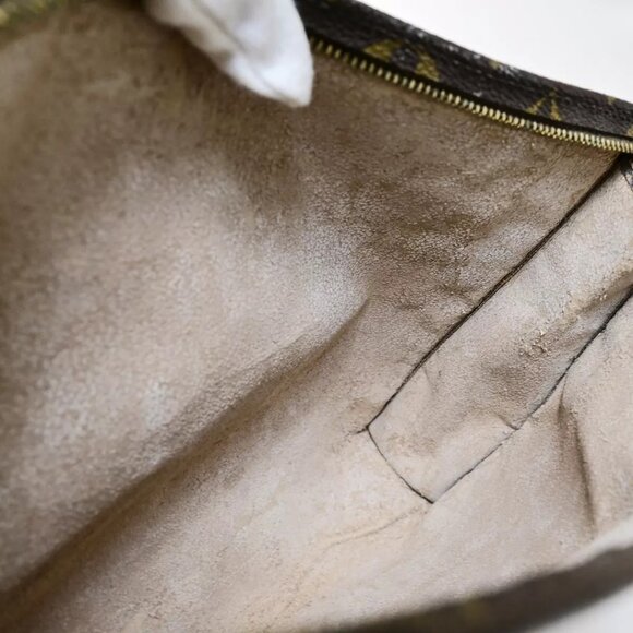 LOUIS VUITTON Poche Toilette 26 Clutch Hand Bag Monogram Leather - Picture 9 of 13